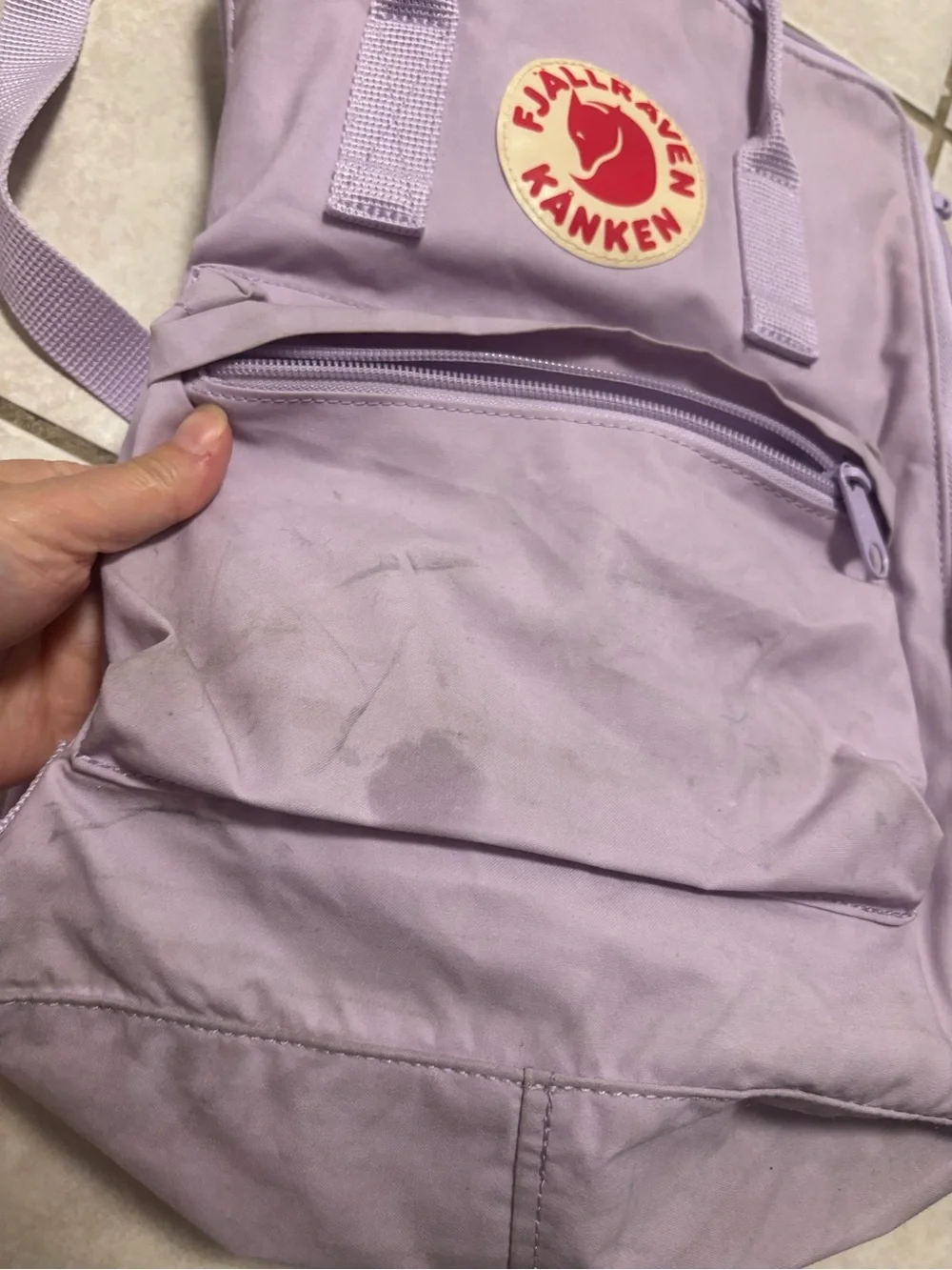 Fjallraven Kanken Mini Backpack Pastel Lavender Purple
